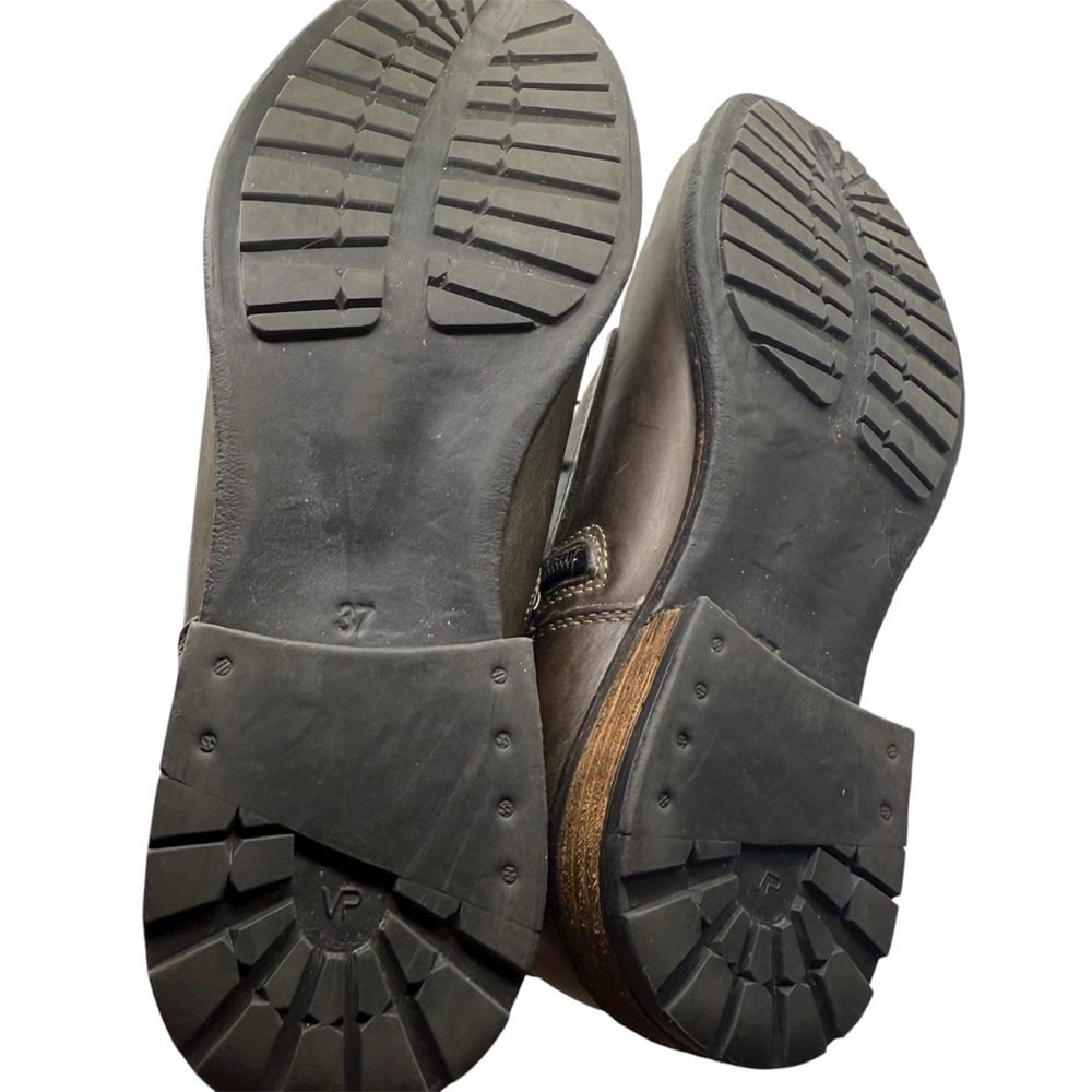 Taos Ringer Boots Women’s Size 6-6.5 Leather Combat Hiking Outdoors Lined - Picture 6 of 12